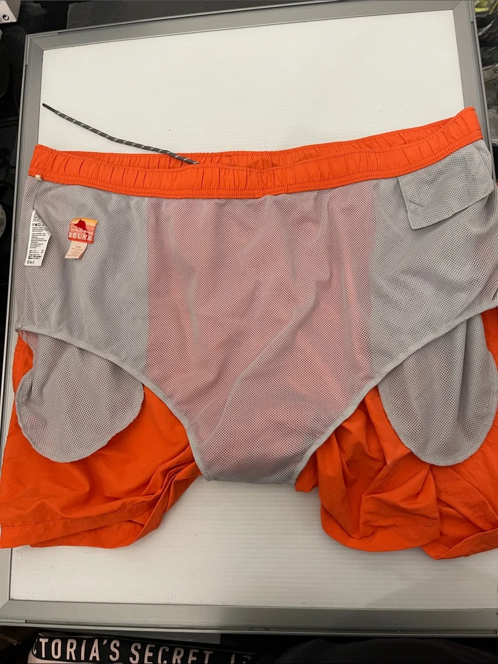 Tommy Bahama Orange Swim Trunks Relax Shorts Men’s Size XXL